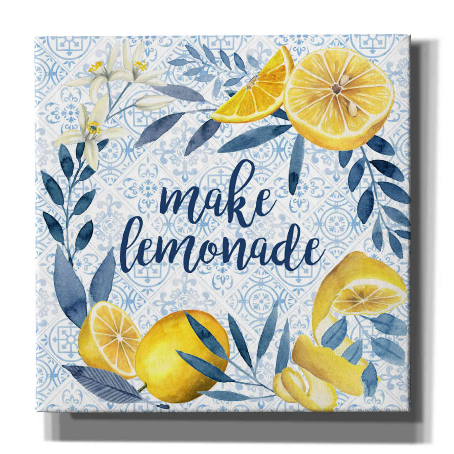 'Citrus Sayings I' by Grace Popp, Canvas Wall Art