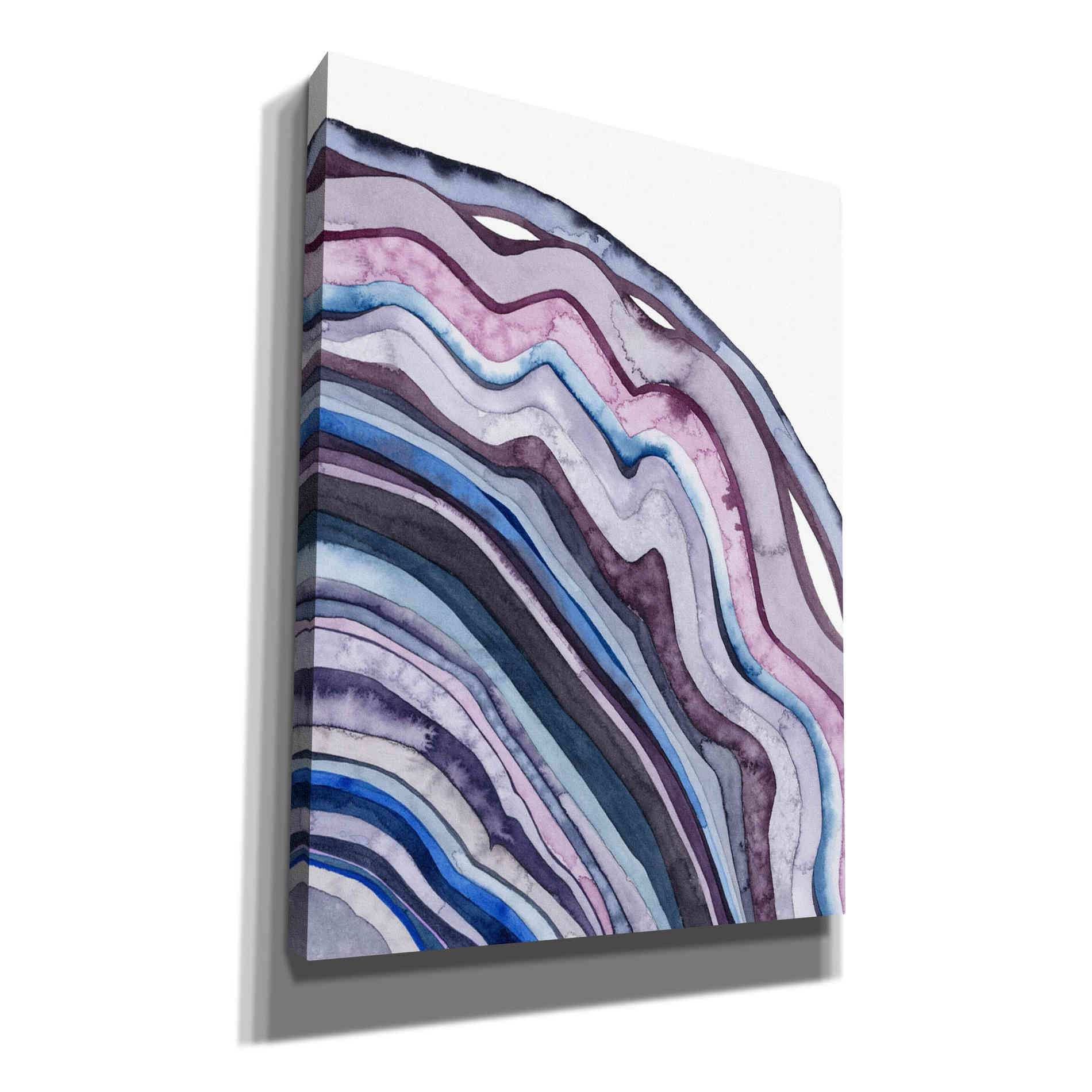 'Amethyst Agate II' by Grace Popp, Canvas Wall Art