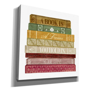 'Book Lover I' by Grace Popp, Canvas Wall Art