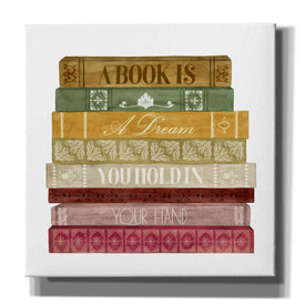 'Book Lover I' by Grace Popp, Canvas Wall Art