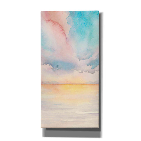 Image of 'Sea Sunset Triptych II' by Grace Popp, Canvas Wall Art