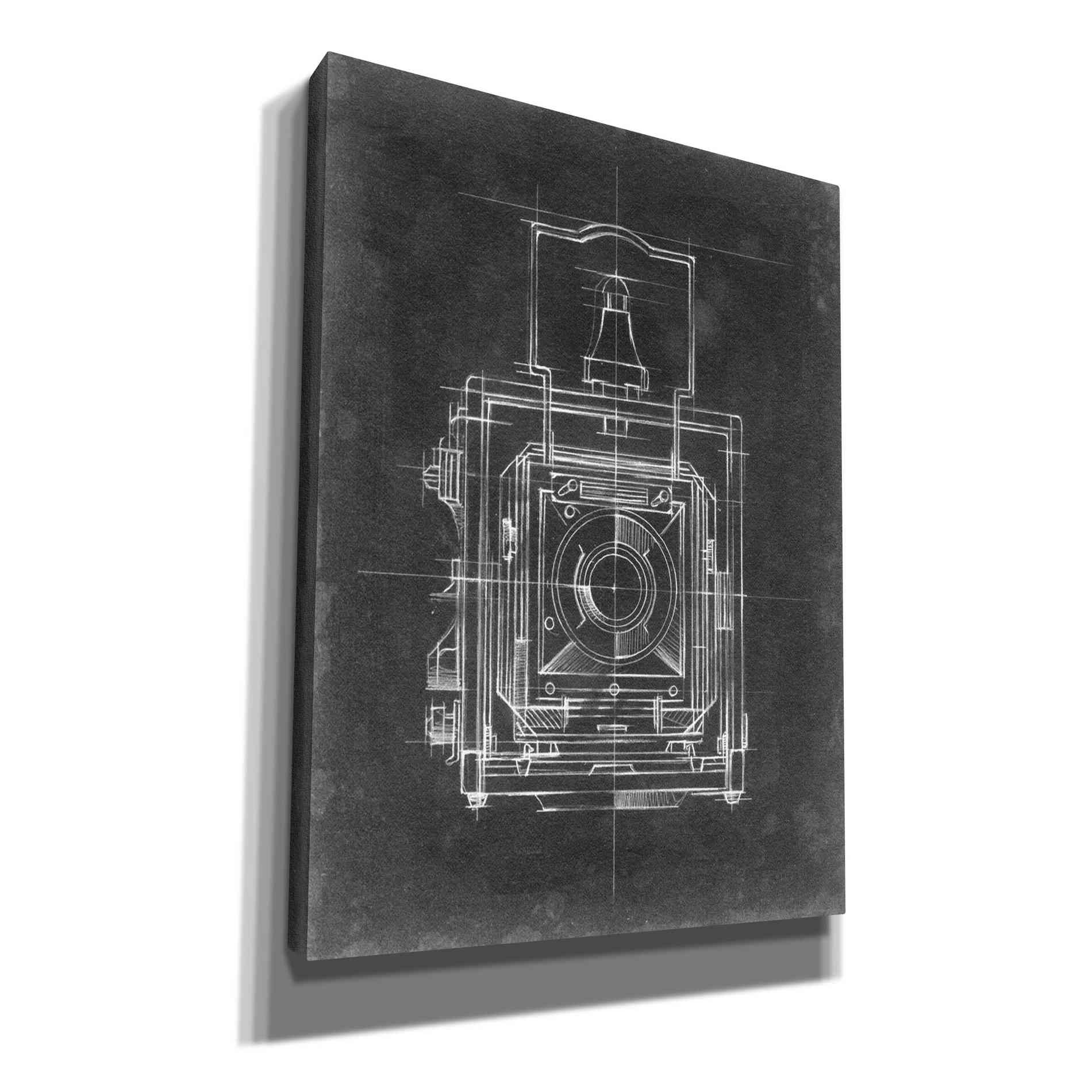 'Camera Blueprints I' by Ethan Harper, Canvas Wall Art