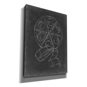 'Film and Reel Blueprint I' by Ethan Harper, Canvas Wall Art