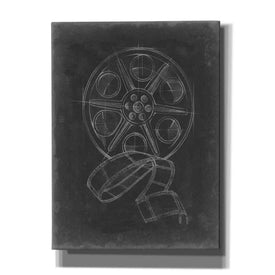 'Film and Reel Blueprint I' by Ethan Harper, Canvas Wall Art