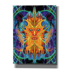 'Green Man' by Michael Stewart, Canvas Wall Art