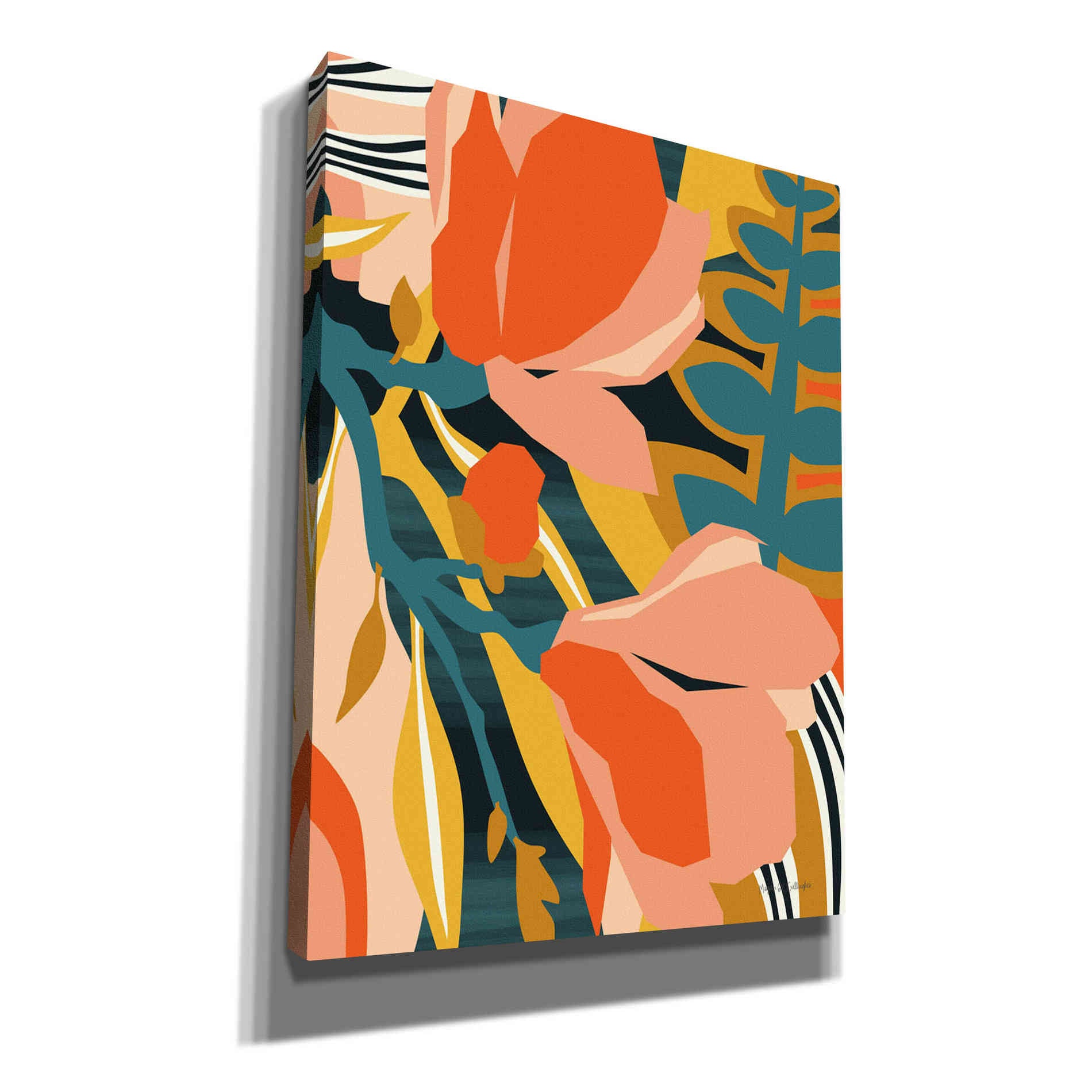 'Blossoming' by Megan Gallagher, Canvas Wall Art