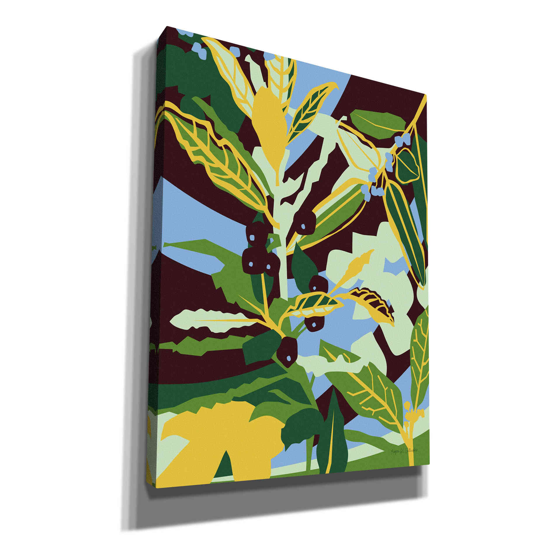 'Bay Leaf' by Megan Gallagher, Canvas Wall Art