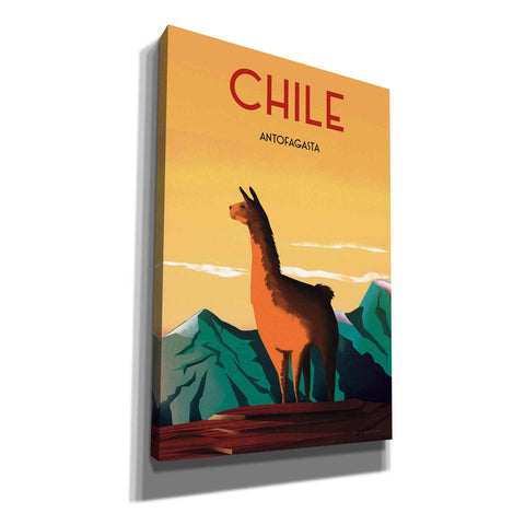 Image of 'Chile' by Omar Escalante, Canvas Wall Art