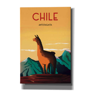 'Chile' by Omar Escalante, Canvas Wall Art