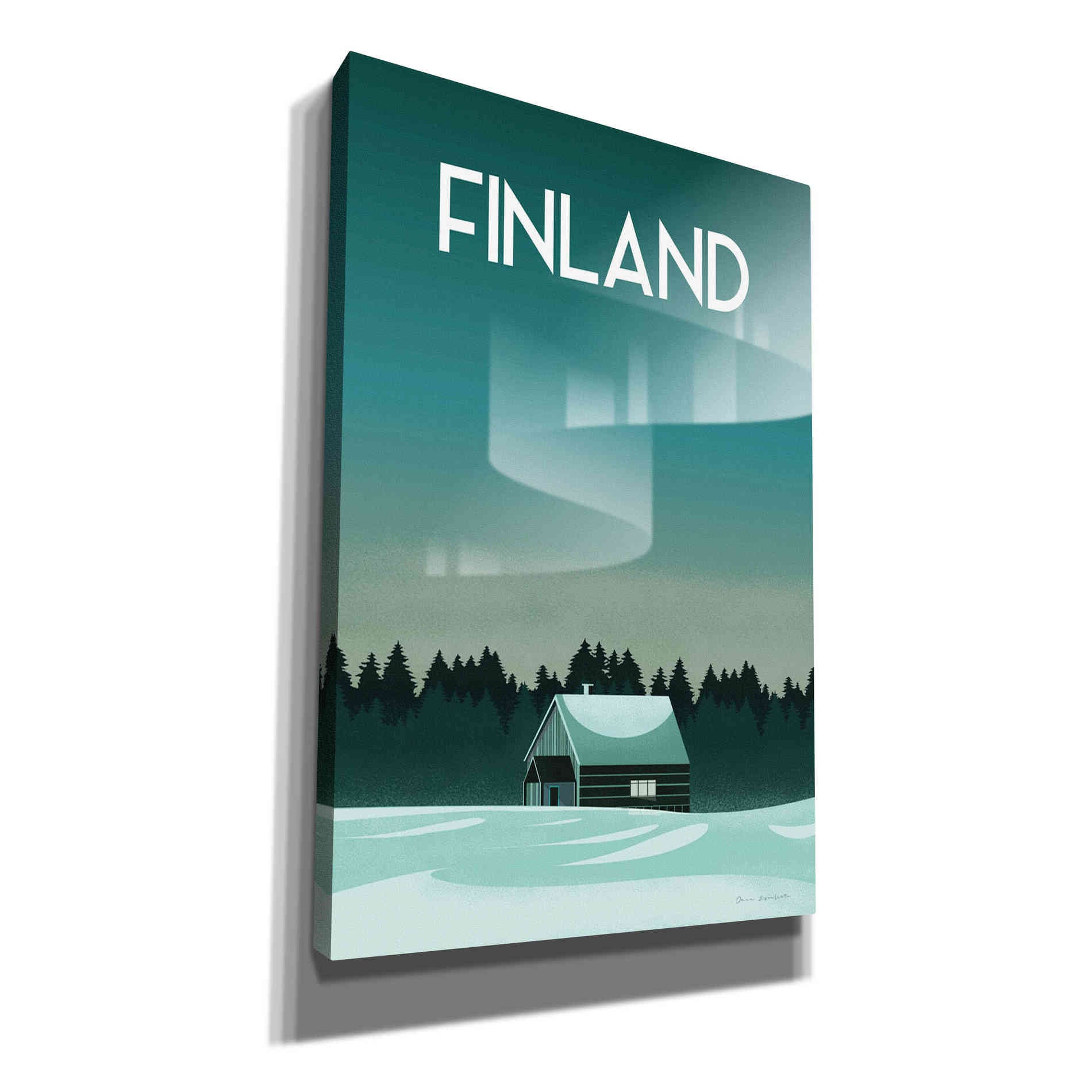 'Finland I' by Omar Escalante, Canvas Wall Art