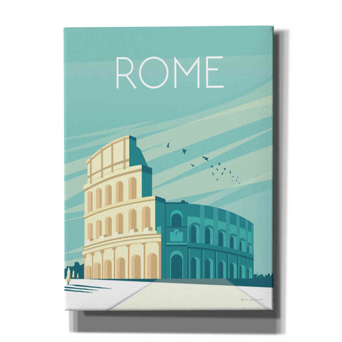 Image of 'Rome' by Omar Escalante, Canvas Wall Art