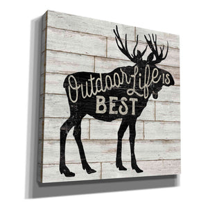 'Lake Lodge I' by Sue Schlabach, Canvas Wall Art