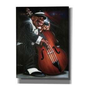 'Jazzman D' by Leonard Jones, Canvas Wall Art