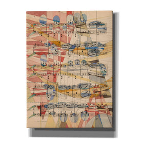 'P Grazioso' by Nikki Galapon, Canvas Wall Art