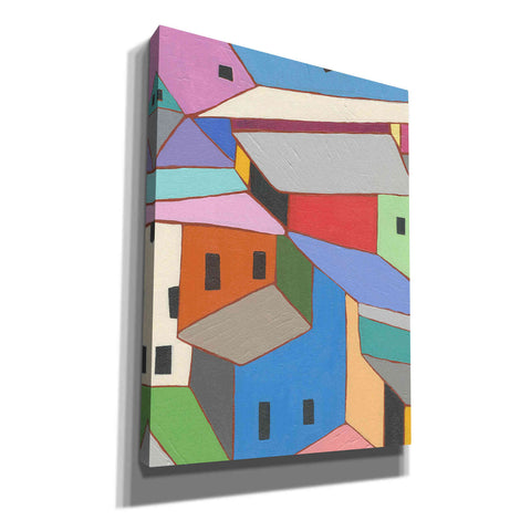 Image of 'Rooftops in Color XII' by Nikki Galapon, Canvas Wall Art