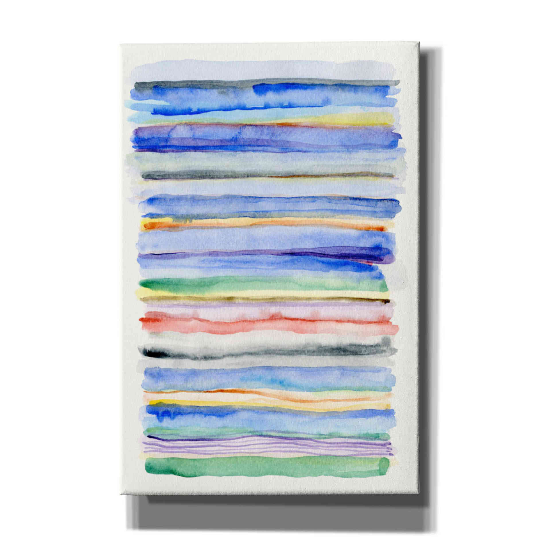 'Watercolor Gradation' by Nikki Galapon, Canvas Wall Art
