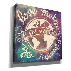 'Universe Galaxy Love Makes' by Mary Urban, Canvas Wall Art