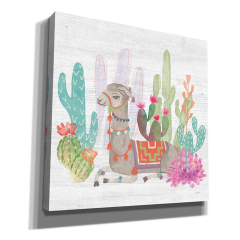 Image of 'Lovely Llamas I' by Mary Urban, Canvas Wall Art