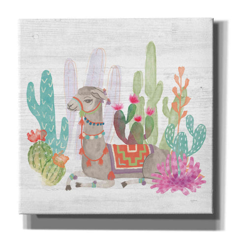 Image of 'Lovely Llamas I' by Mary Urban, Canvas Wall Art