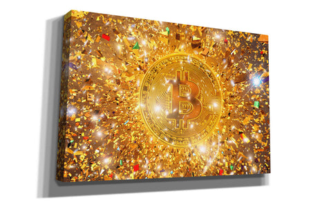 'Bitcoin Gilt', Canvas Wall Art
