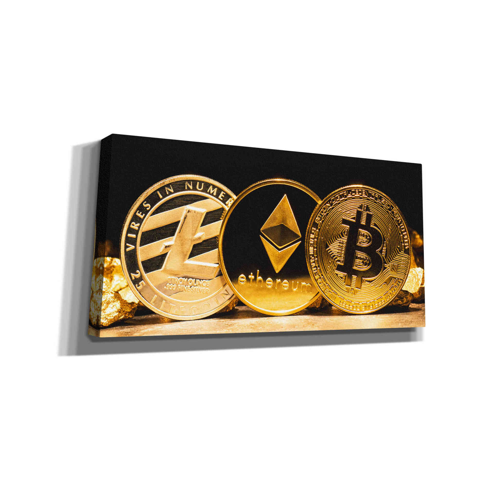 'The OG Crypto II', Canvas Wall Art