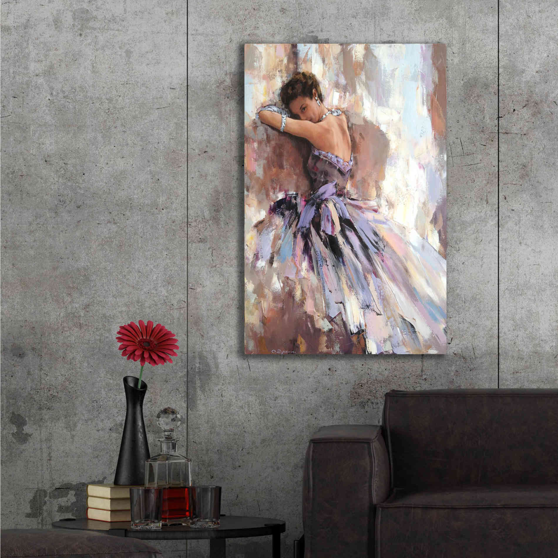 'Soiree' by Alexander Gunin, Canvas Wall Art,40 x 54