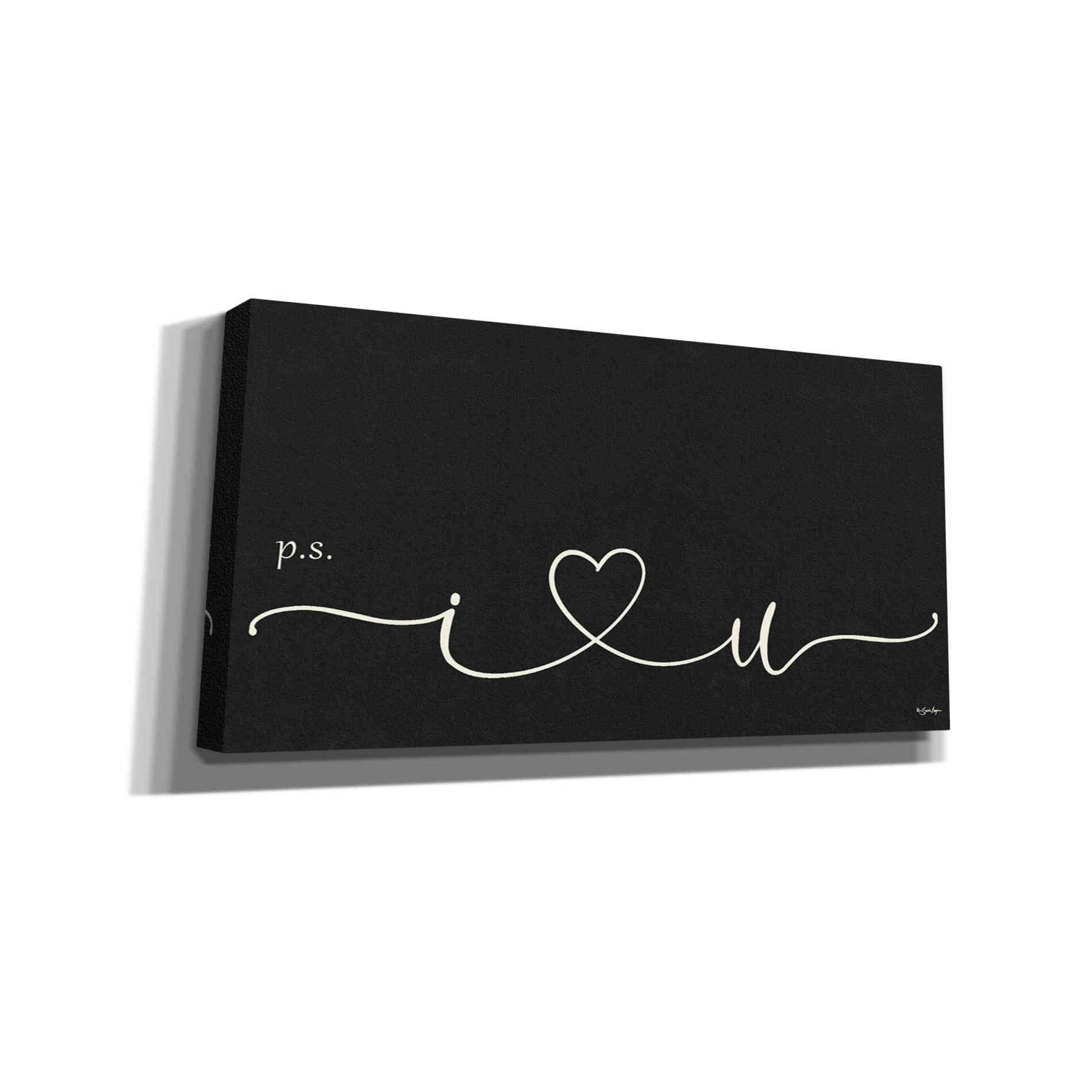 'I Heart You' by Susie Boyer, Canvas Wall Art
