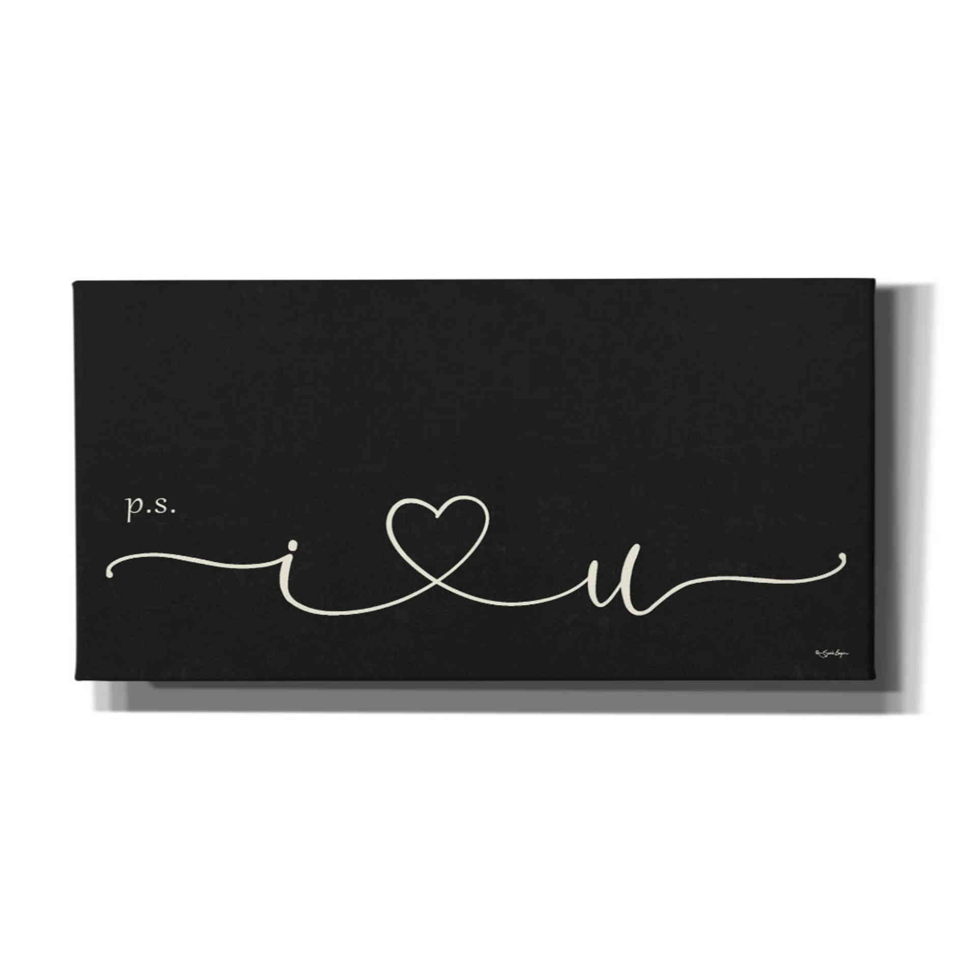 'I Heart You' by Susie Boyer, Canvas Wall Art