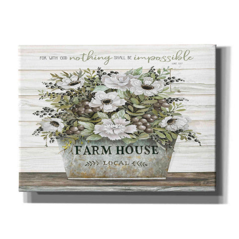 Image of 'Nothing Shall Be Impossible' by Cindy Jacobs, Canvas Wall Art