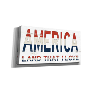 'America - Land That I Love' by Cindy Jacobs, Canvas Wall Art