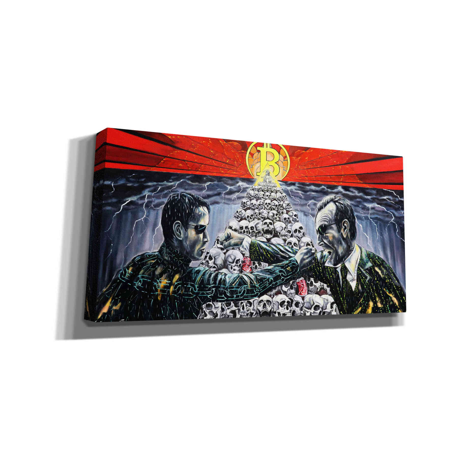'When The King Speaks' by Jan Kasparec, Canvas Wall Art