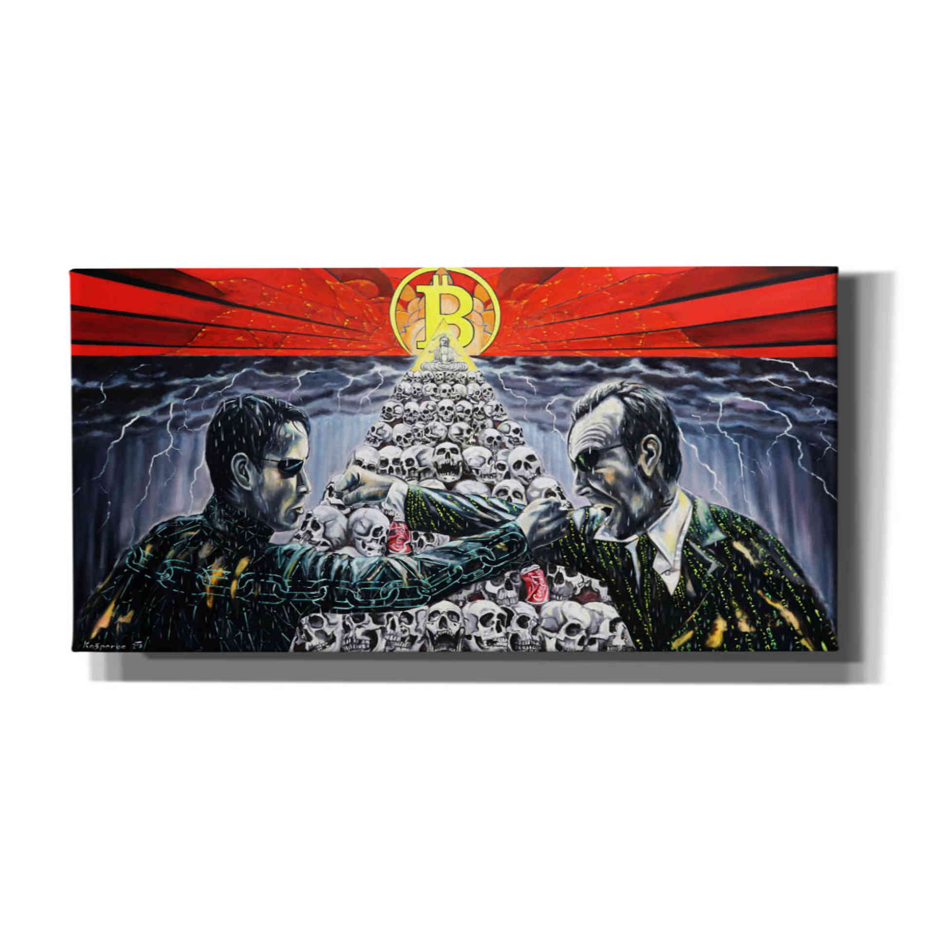 'When The King Speaks' by Jan Kasparec, Canvas Wall Art