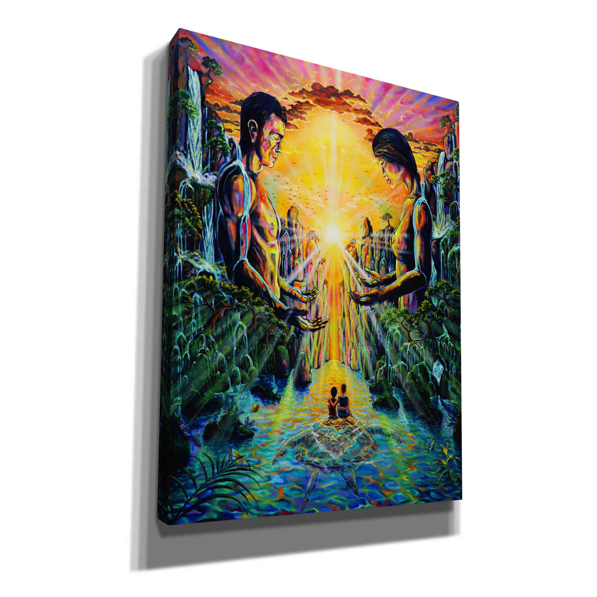 'Veneration ' by Jan Kasparec, Canvas Wall Art