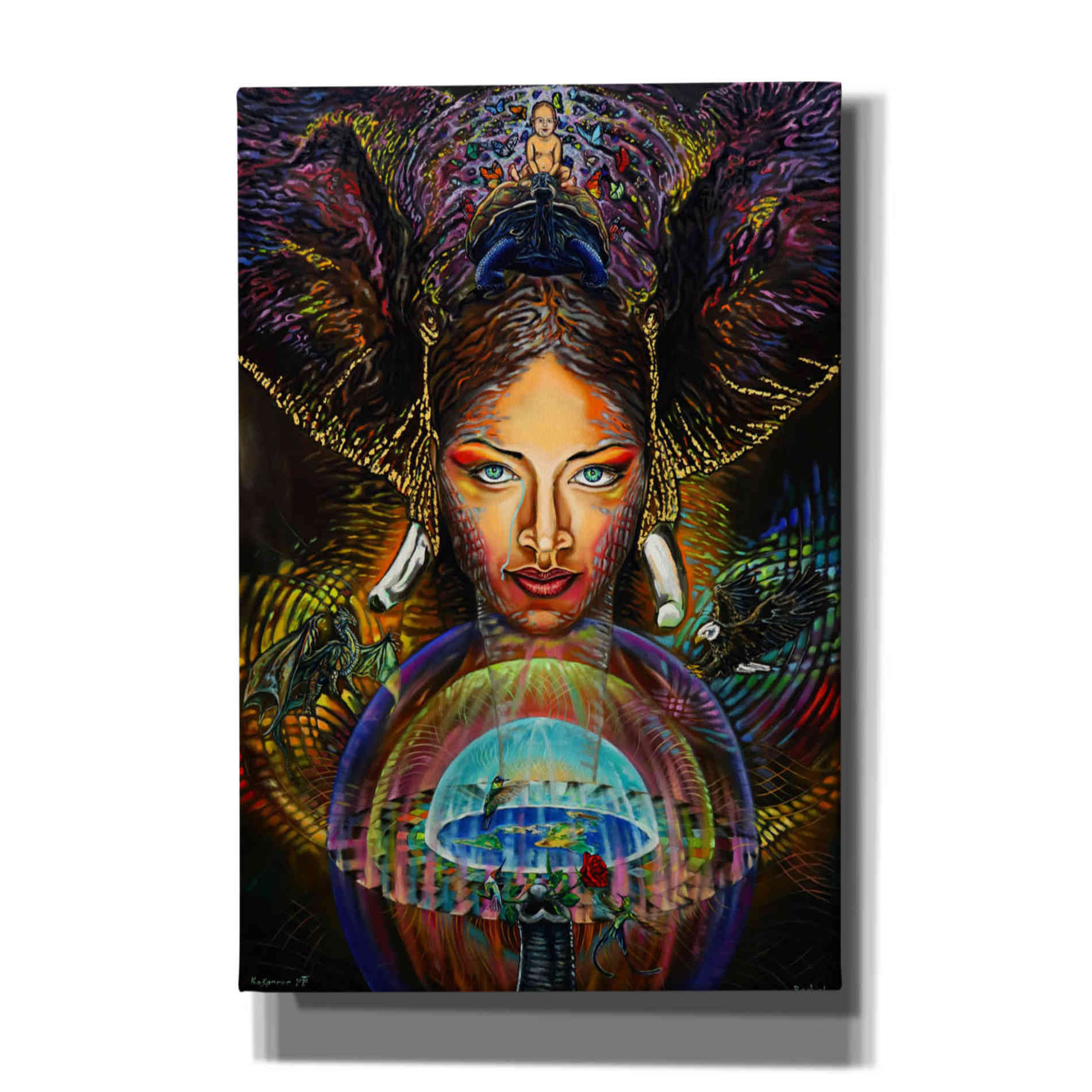 'The Firmament' by Jan Kasparec, Canvas Wall Art