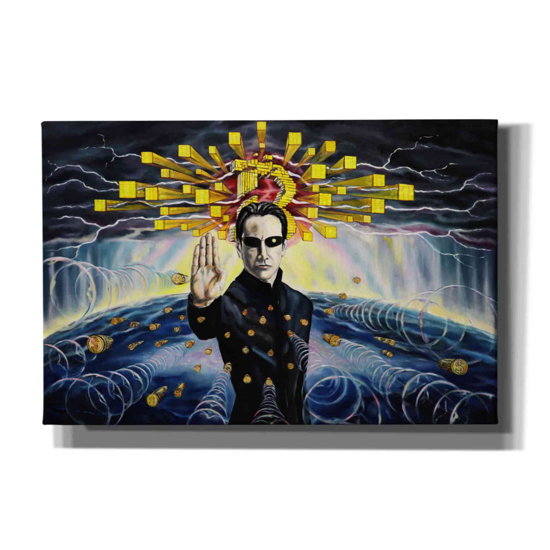 'Neo The One' by Jan Kasparec, Canvas Wall Art