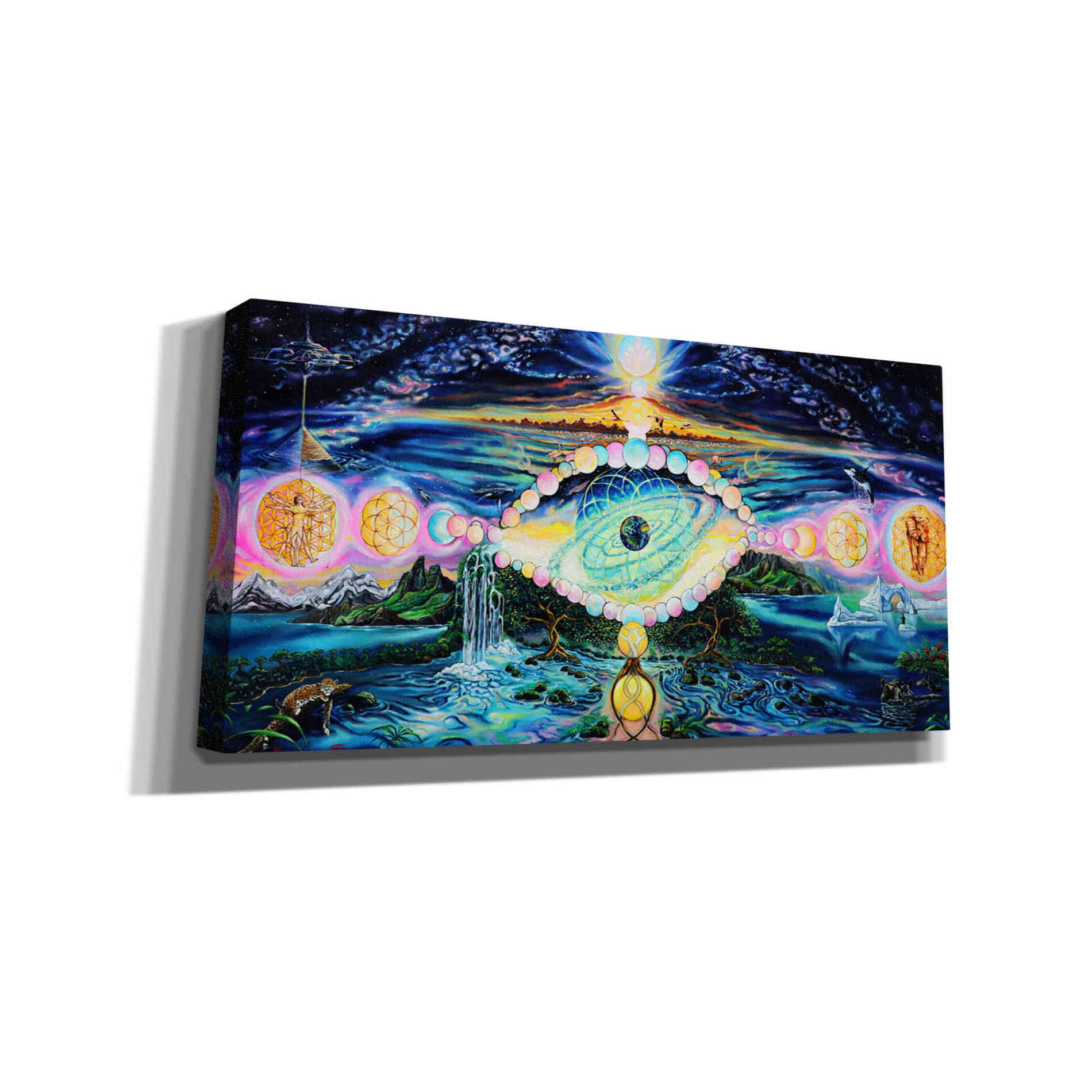 'God's Eye' by Jan Kasparec, Canvas Wall Art