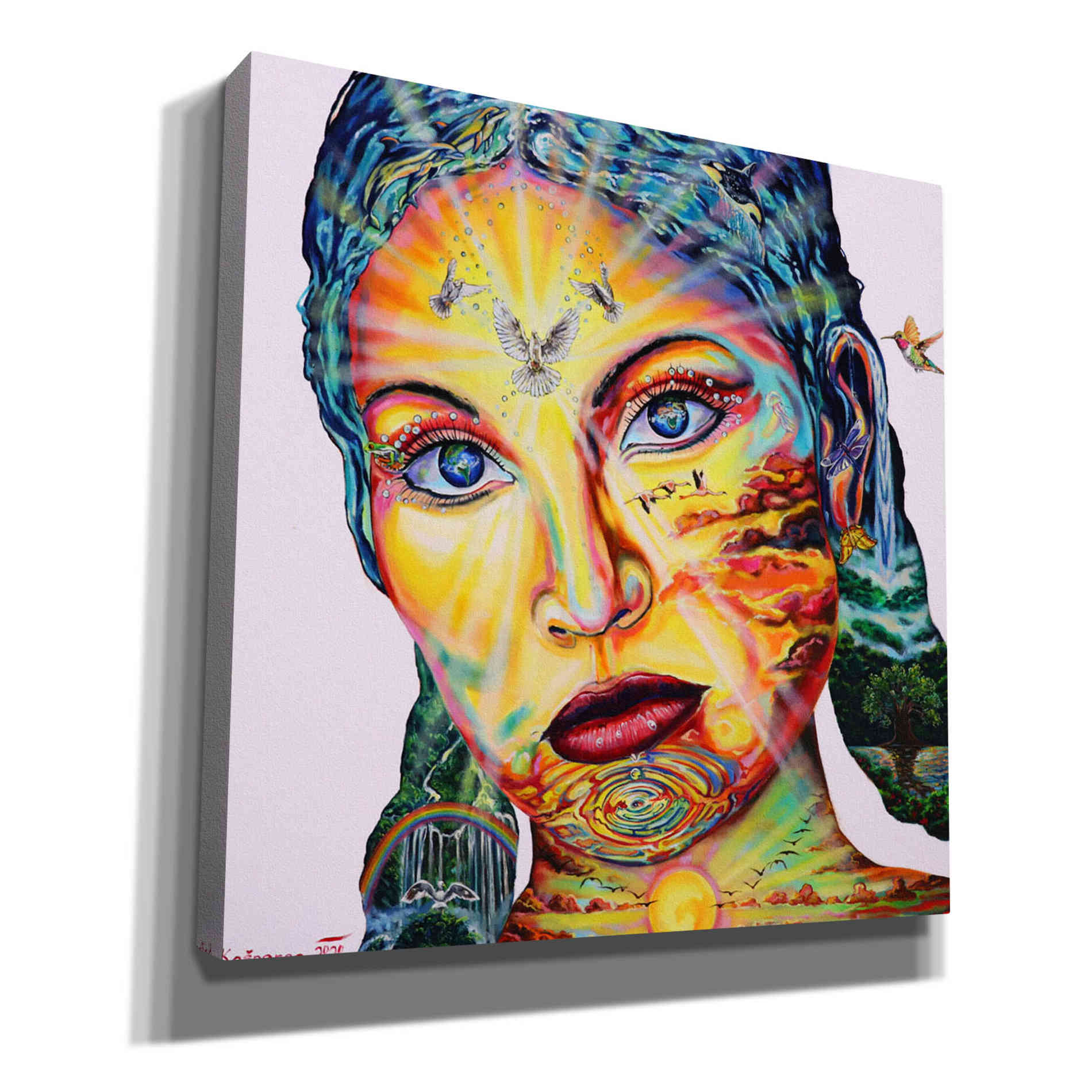 'Gaia I' by Jan Kasparec, Canvas Wall Art