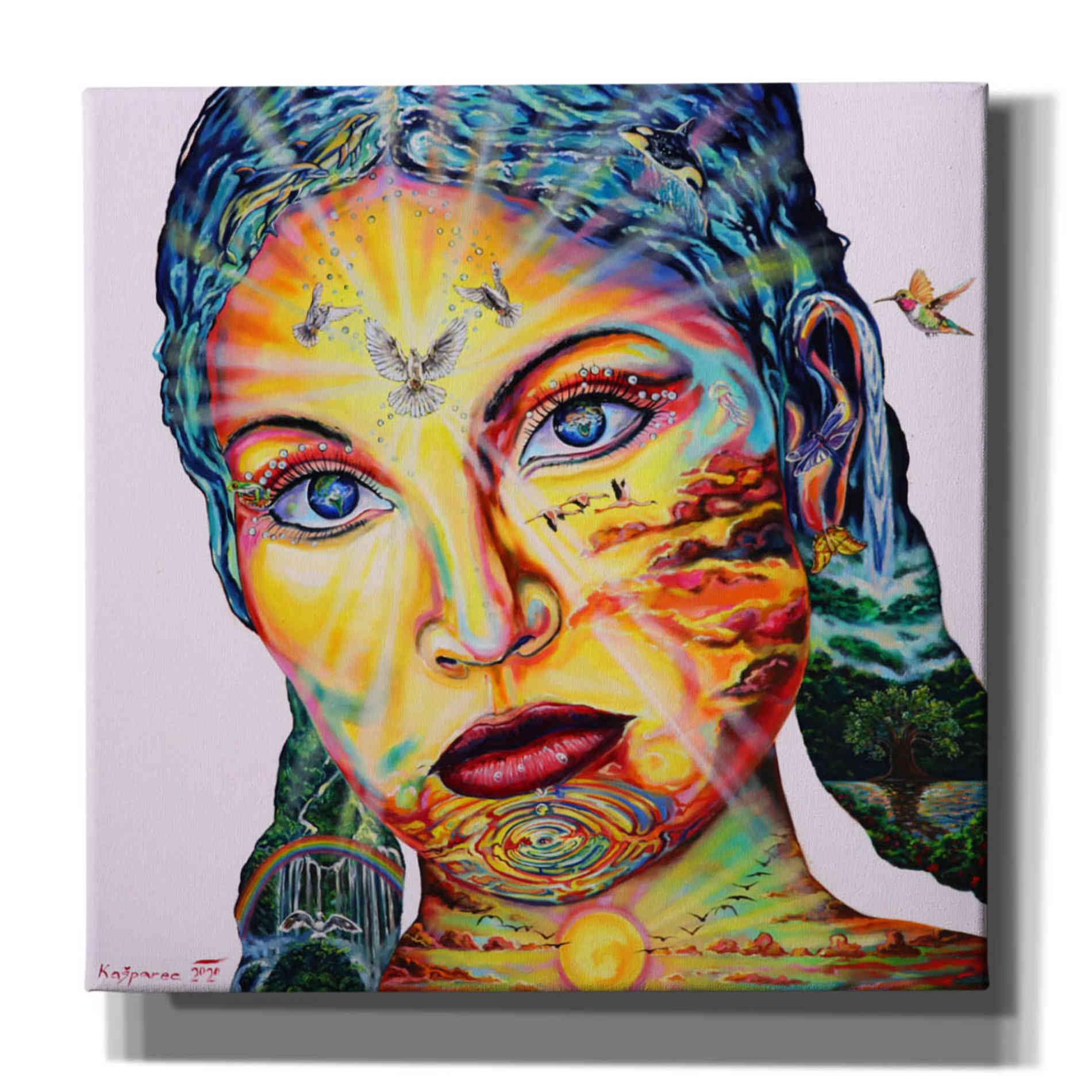 'Gaia I' by Jan Kasparec, Canvas Wall Art
