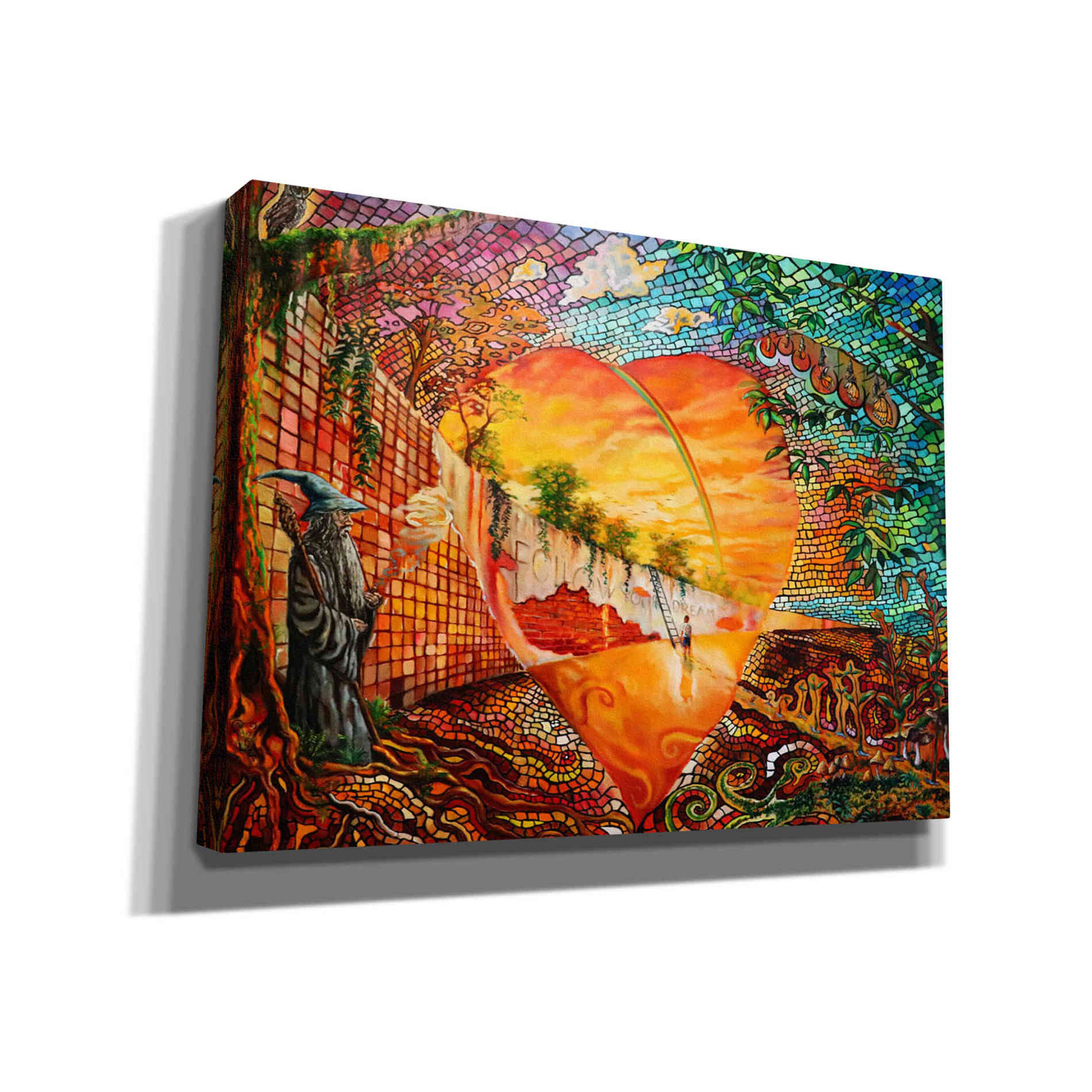 'Follow Your Dream' by Jan Kasparec, Canvas Wall Art
