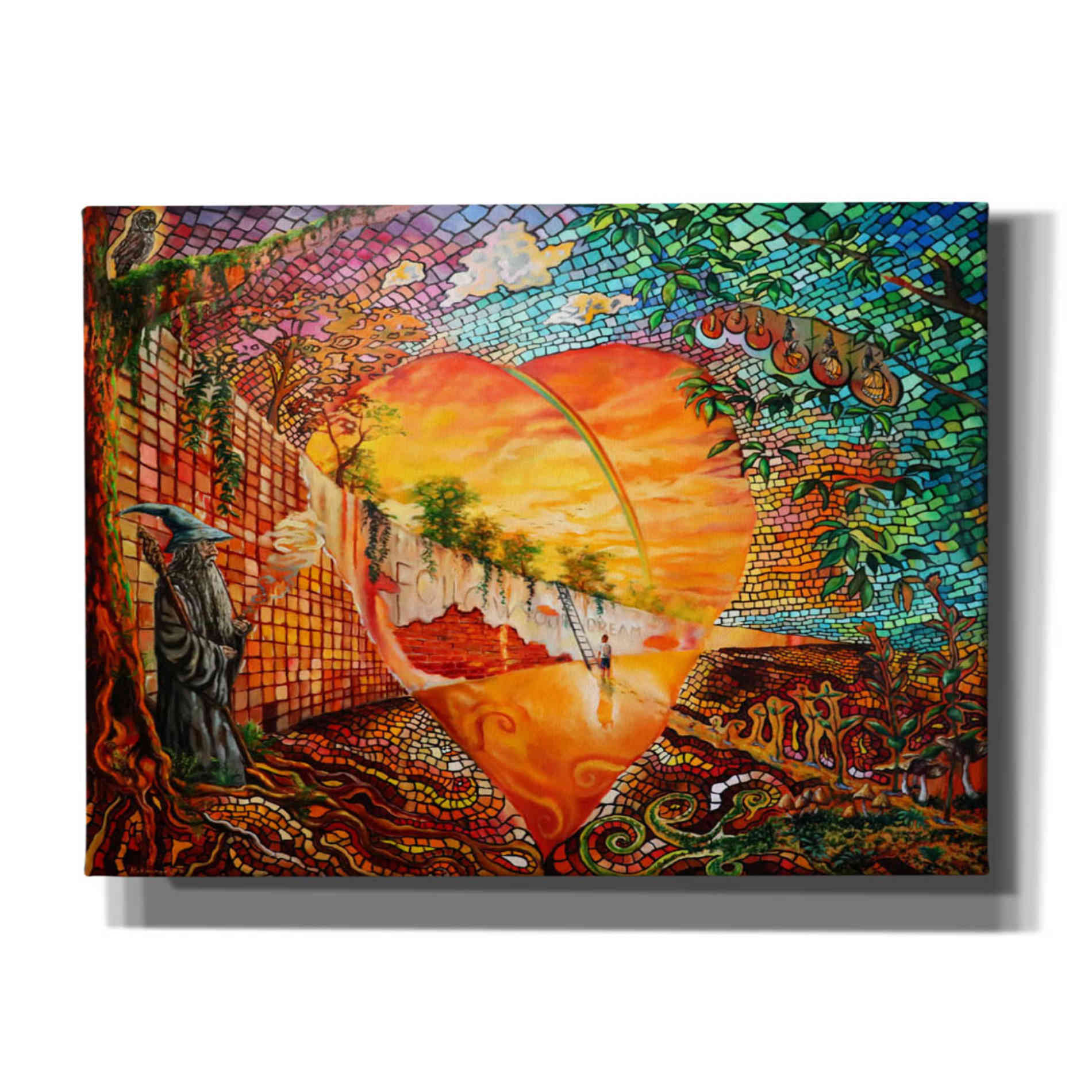 'Follow Your Dream' by Jan Kasparec, Canvas Wall Art