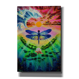 'Dragonfly' by Jan Kasparec, Canvas Wall Art