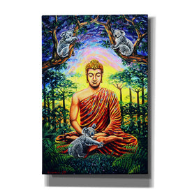 'Buddha Koala ' by Jan Kasparec, Canvas Wall Art