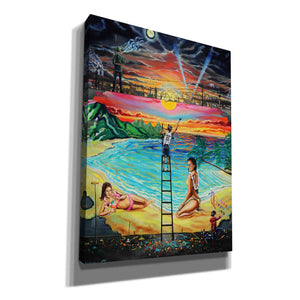'Berlin Wall ' by Jan Kasparec, Canvas Wall Art