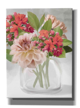 'Dahlia Bouquet' by House Fenway, Canvas Wall Art