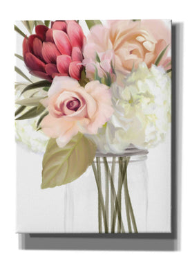 'Spring Mason Jar' by House Fenway, Canvas Wall Art