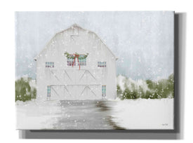 'Christmas Barn' by House Fenway, Canvas Wall Art