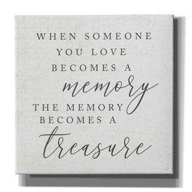 'Treasured Memory' by Lux + Me, Canvas Wall Art