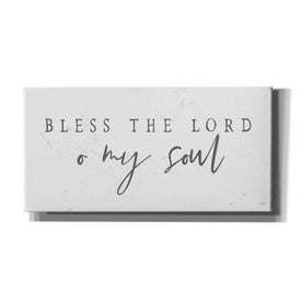 'Bless the Lord' by Lux + Me, Canvas Wall Art