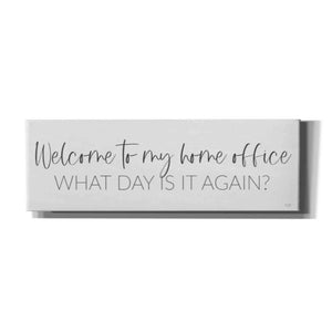 'Welcome to My Home Office' by Lux + Me, Canvas Wall Art