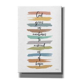 'God Give Us Rainbows' by Marla Rae, Canvas Wall Art